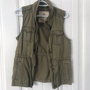 Hollister Sleeveless Utility Vest